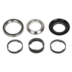 SPACER-SET HEADSET S-WORKS ROAD 1-1/8 steel upper/1-3/8 steel LOWER W/CARBON