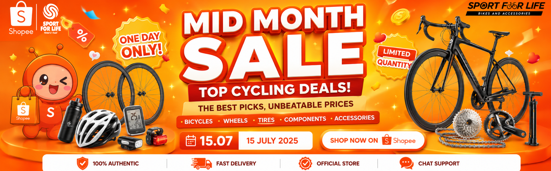 SHOPEE MID MONTH SALE 15.07